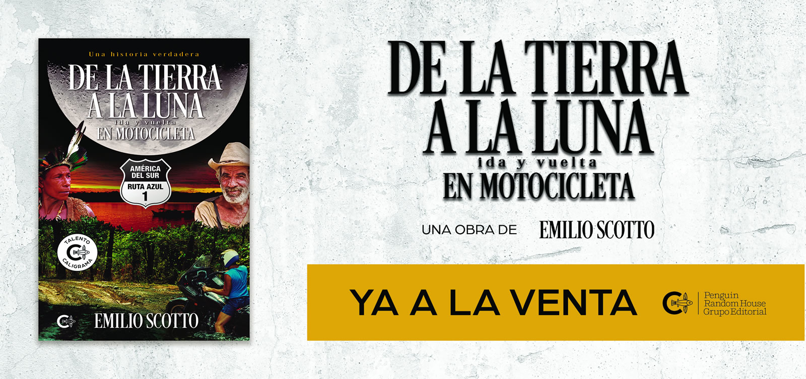 Click aquí para dejar tu foto y comentario !!! De la Tierra a la Luna ida y vuelta en motocicleta